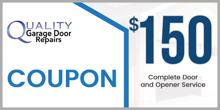 coupon 150 complete door opener service