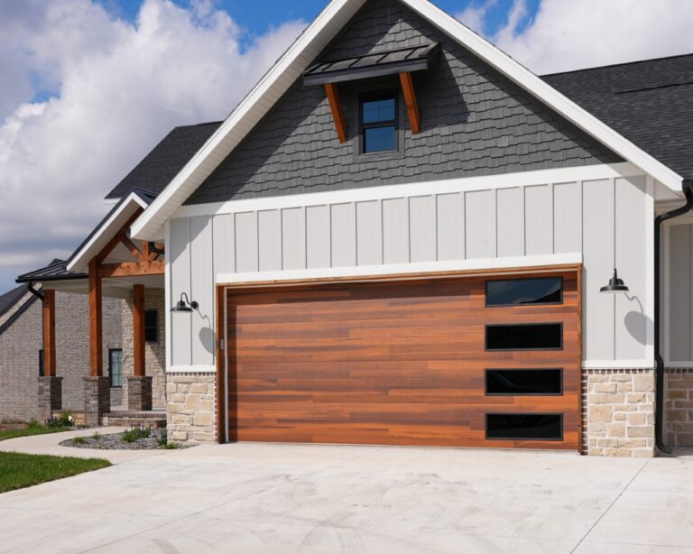 2. Wood Garage Doors